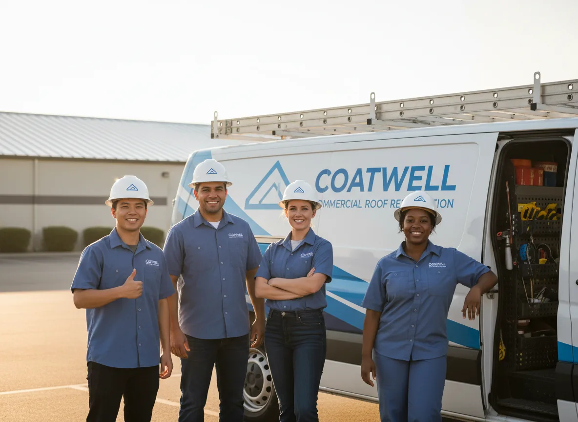 Commercial roof coating company in Branscomb, CA